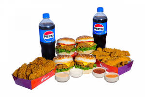 Chicken Burger Party Combo