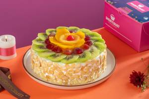 Eggless Fresh Fruit Cake 500 Grams