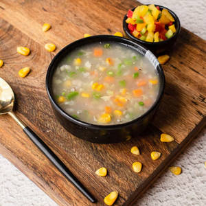 Sweet Corn Vegetable Soup