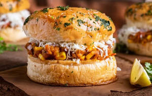 Corn Cheese Burger