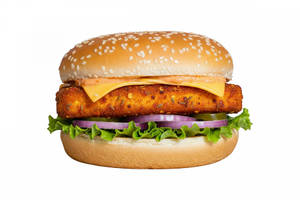 Spicy Paneer Burger [New]