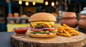 Veg. Cheese Burger