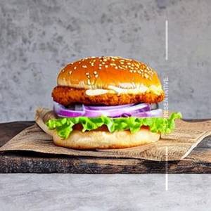 Chicken patty burger [double]