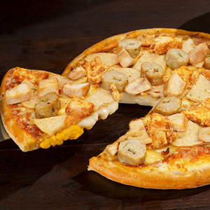 Chicken  Cheese Burst Pizza