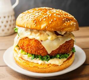 Veg cheese burger