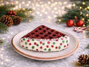 Red Velvet Noel Waffle
