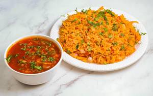 Triple Schezwan Fried Rice