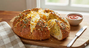 Round Cheese Garlic