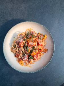 Mix Veg Spaghetti Arabiatta