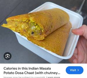 Aloo masala paneer mix dosa