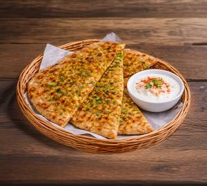 1 Aloo Pyaaz Paratha wish Dahi