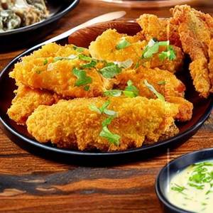 Chicken cheese fried