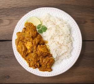 White Rice With Chicken Curry 650ml Box