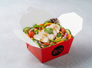 Healthy Steamed Chicken Salad