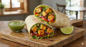 Desi Paneer Wrap