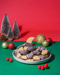 Christmas Moon Cookies - 200 Gms