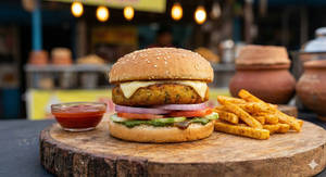 Aloo Tikki Burger
