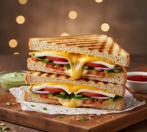 Veg Grilled Cheese Sandwich