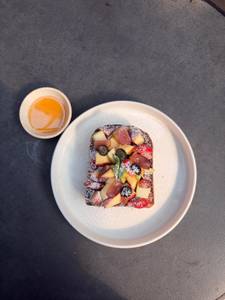 Bruleed Ricotta French Toast