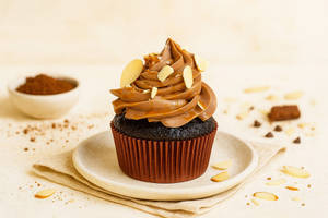 Choco Caramel Cupcake
