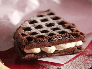 White Chocolate Waffle
