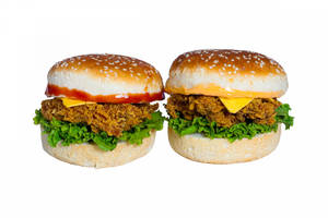 Twin Chicken Burgers Combo