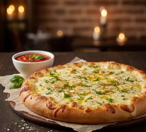 Double Cheese Margherita Pizza