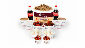 Party Bucket Special Mutton Biryani [boneless] [9-10 Pax] BOC