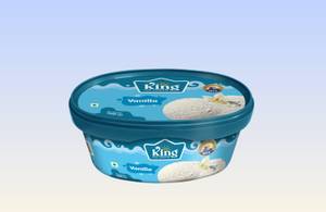 Vanilla oval tub ice cream [1 litre]