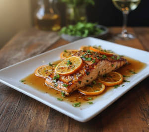 Spanish Style Grilled Sole Fish Fillet