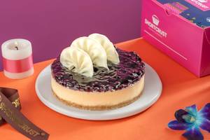 Eggless Blueberry Baked Cheese Cake 700 Grams