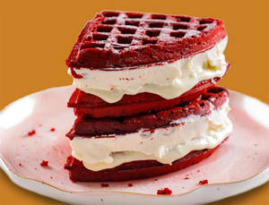 Red Velvet Waffle