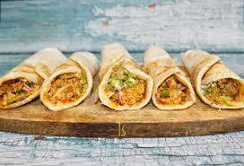 Double Egg Double Chicken and Chicken Keema Mixed Roll