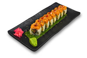 Salmon Volcano Roll