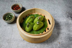 Cream Cheese Spinach Dumpling