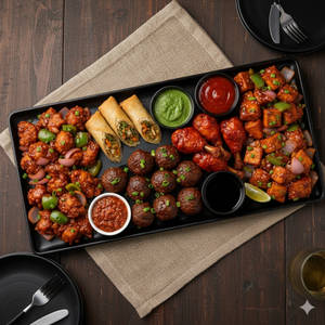 Veg & Non Veg Chinese Party Starters [Serves 2-3]