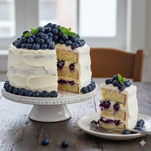 Bluberry cake