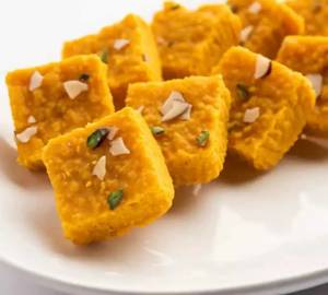 Moong dal barfi