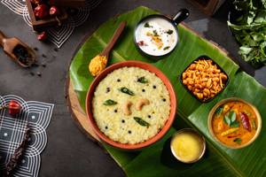 Ghee Pongal With Sambar