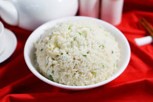Egg White Spring Onion Rice
