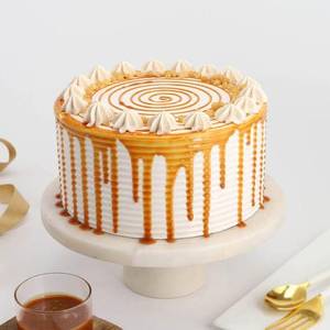 Eggless Butterscotch Bento Cake