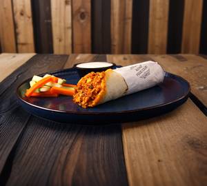 Chicken shawarma roll