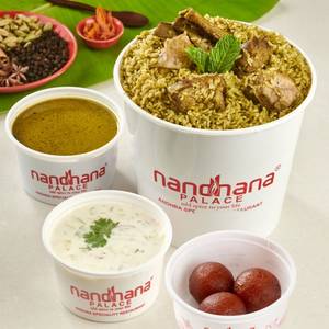 Bucket Nati Style Donne Mutton Biryani