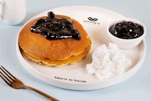 Blueberry Cream Pancake (3 Pcs)