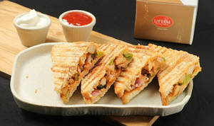 Paneer Tikka Grilled Sandwich