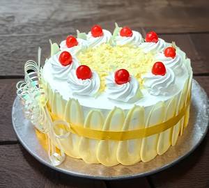 Eggless White Forest Cake 1 Kg