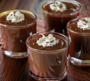 Chocolate pudding [ 2 pic ]