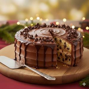 Choco chips cake