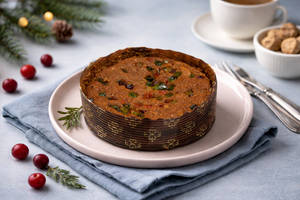 Mini Eggless Plum Cake