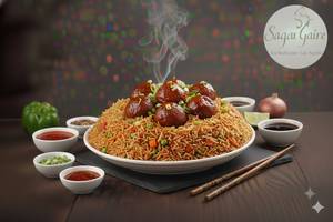 Manchurian Fried Rice [Serves 2]